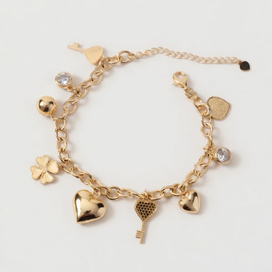 Memory Lane - Armband med berlocker