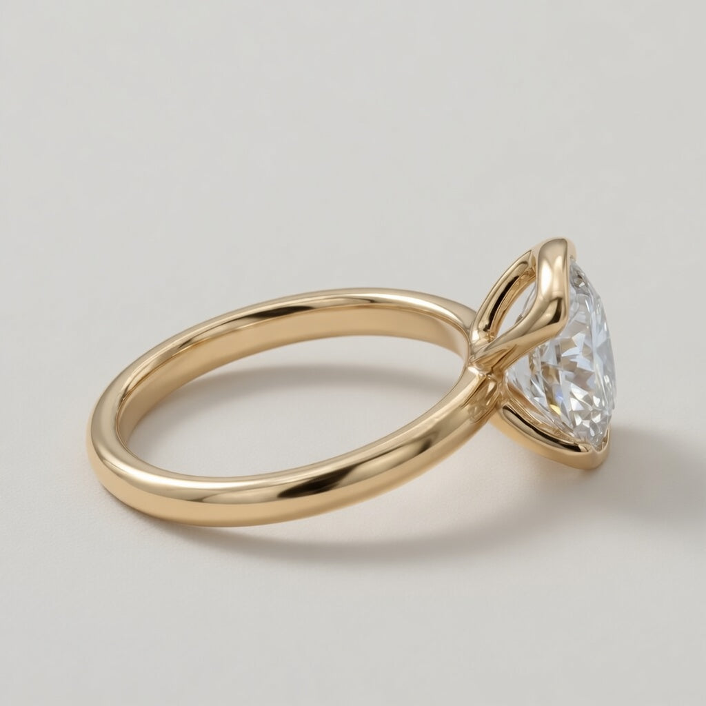 Imperial - Ring med moissaniteinfattning
