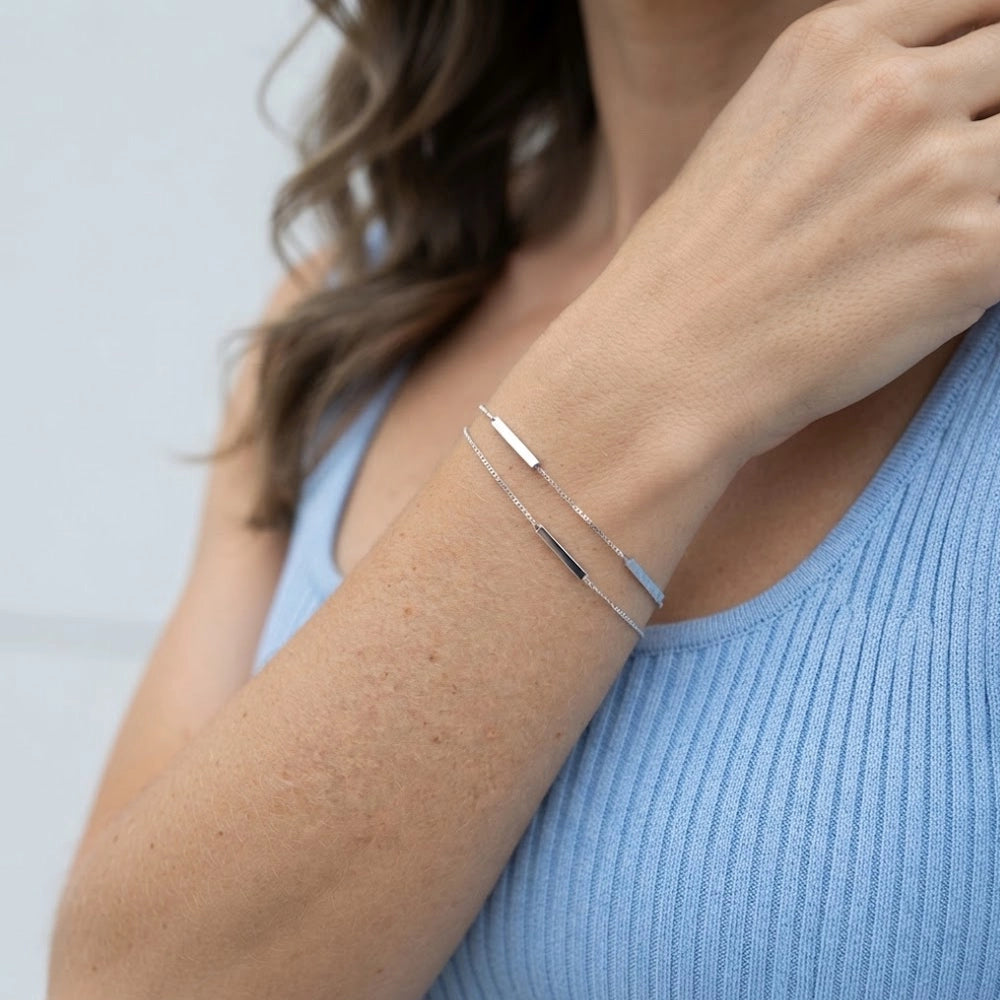 Katy – Armband med dubbla kedjor i minimalistisk stil