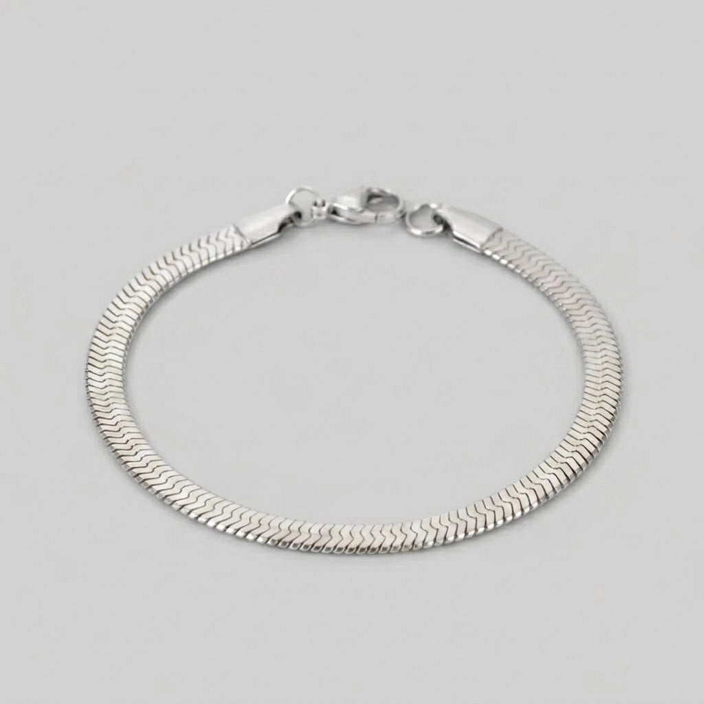 Lindy - Armband i ormbenskedja
