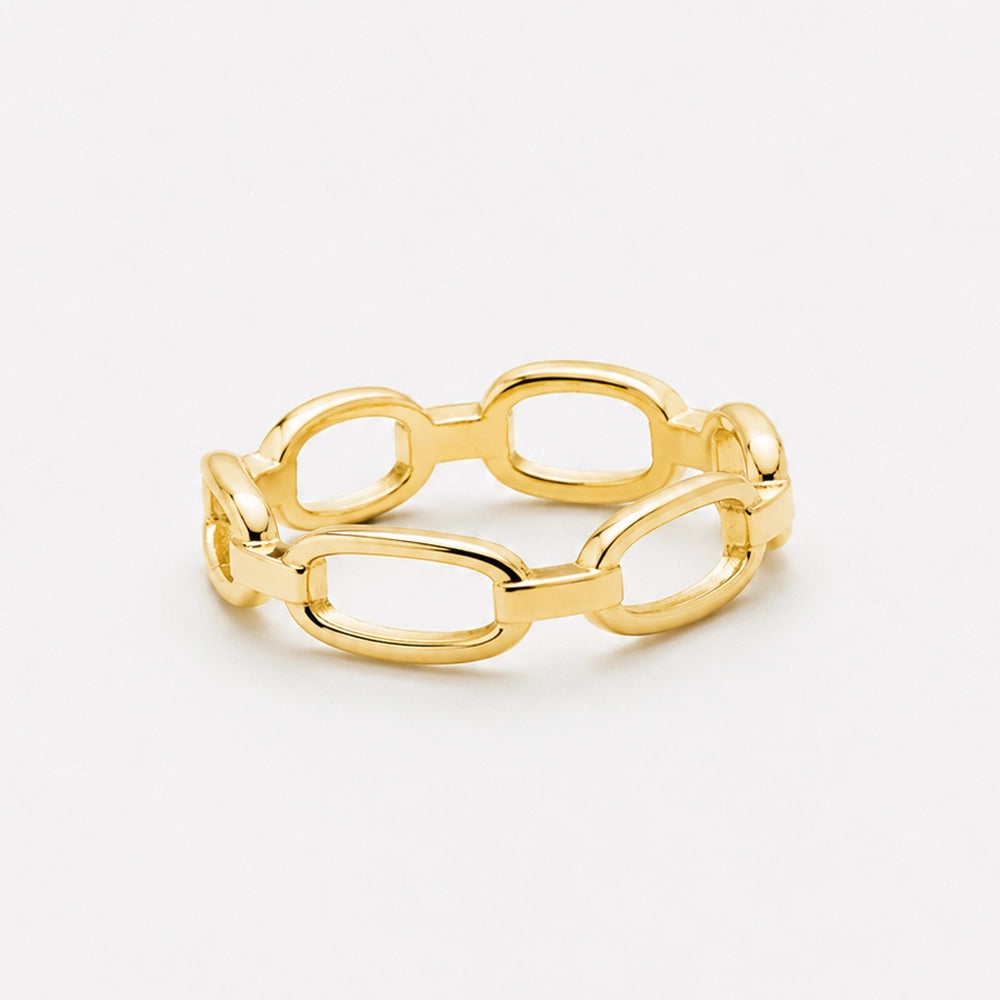 Mila - Ring med modern länkform