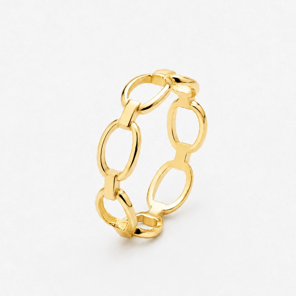 Mila - Ring med modern länkform