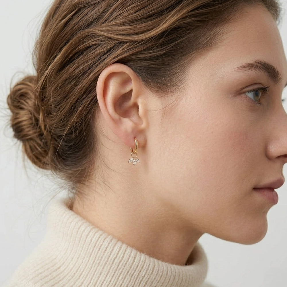 Nadine – Hoops med hängande dekoration