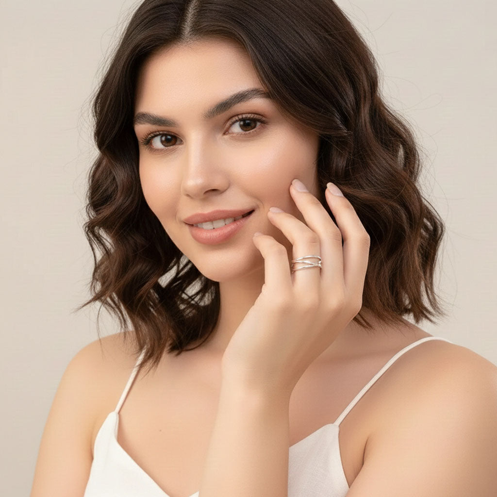 Pure Elegance - Ring med flera banor