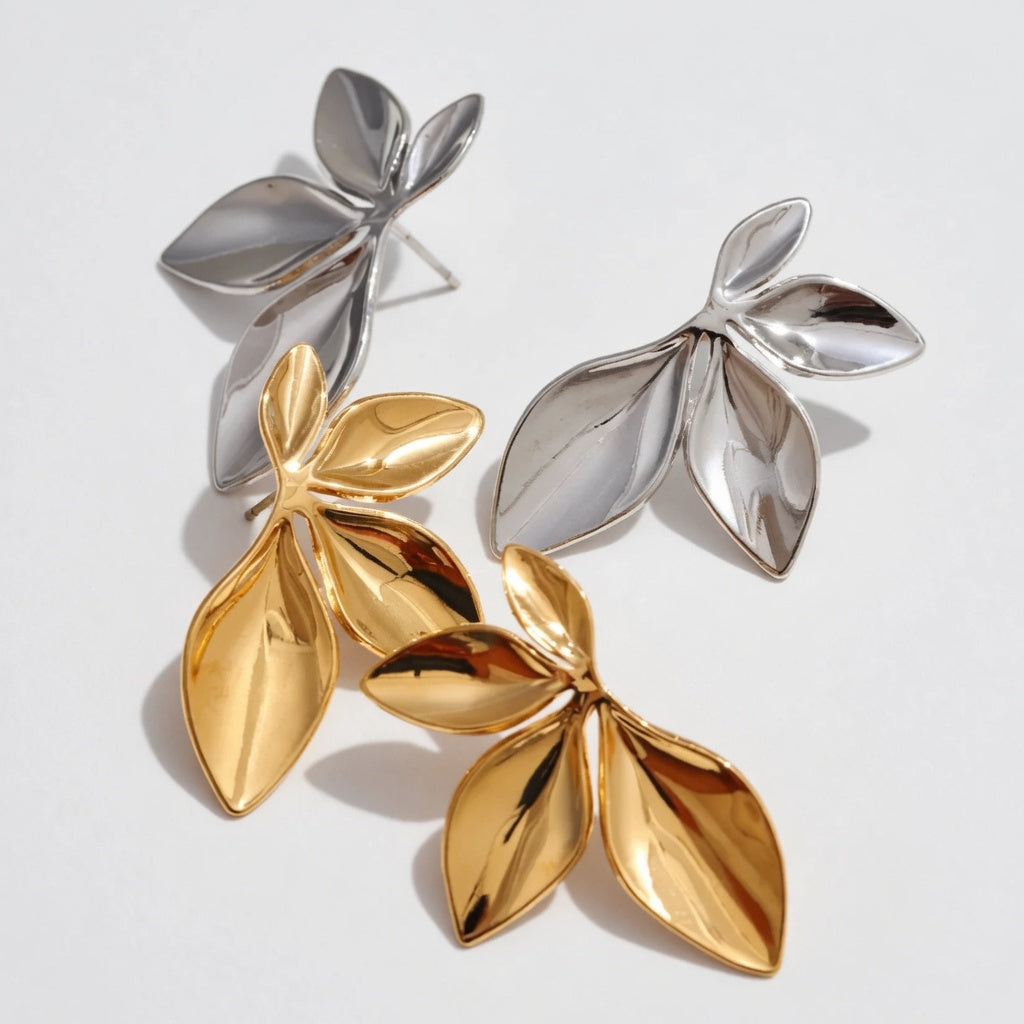 Eden - Statement studs i bladform