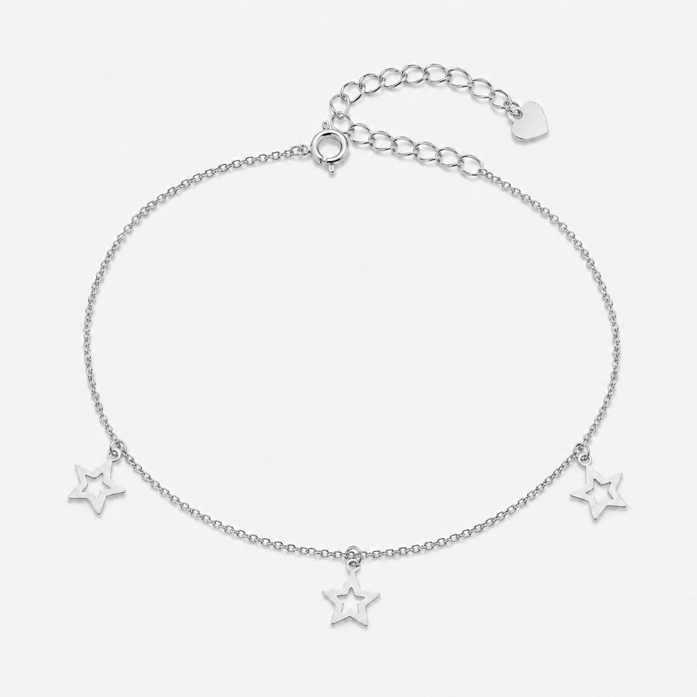 Starla - Fotlänk med stjärnberlocker