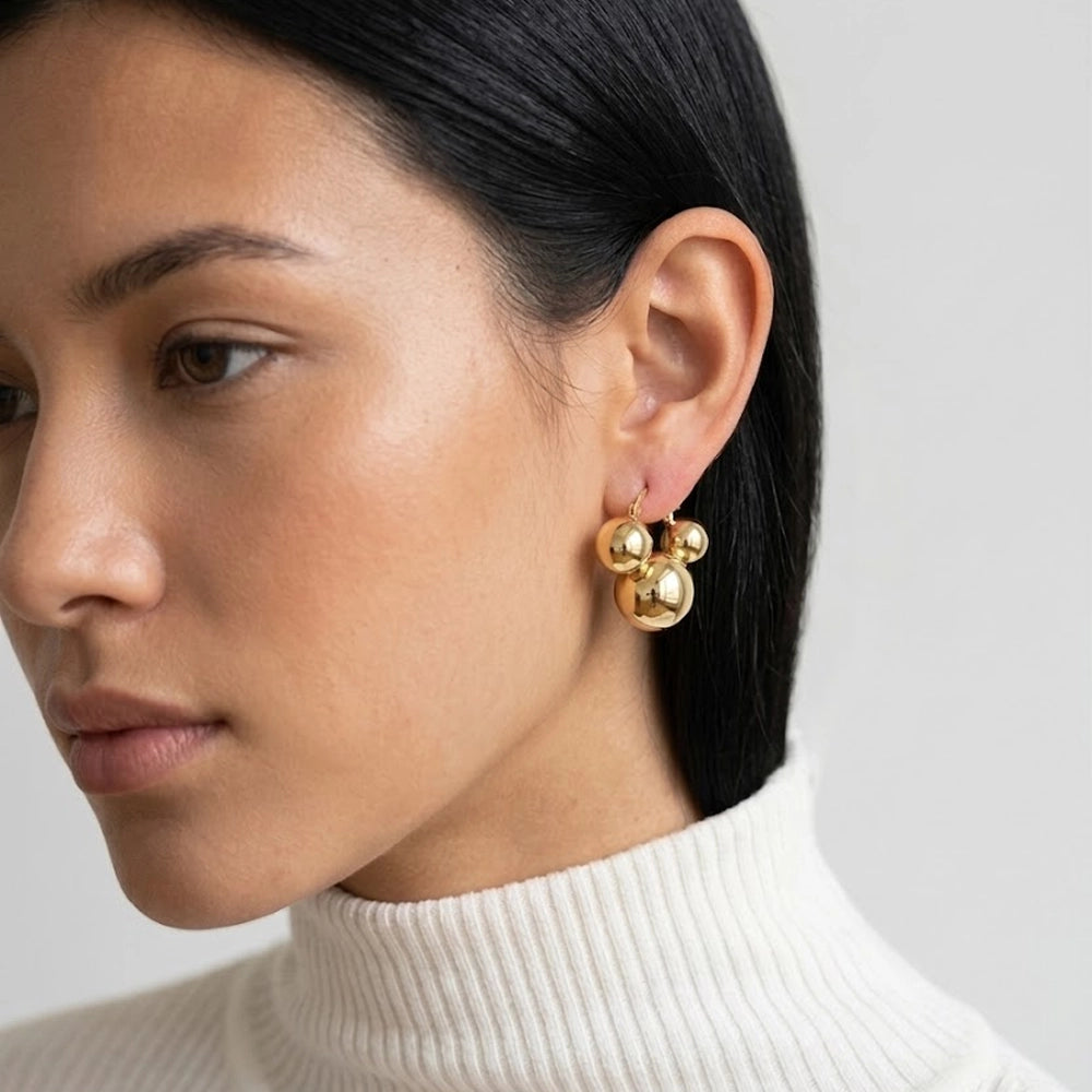 Trio Globe - Hoops med tre kulor