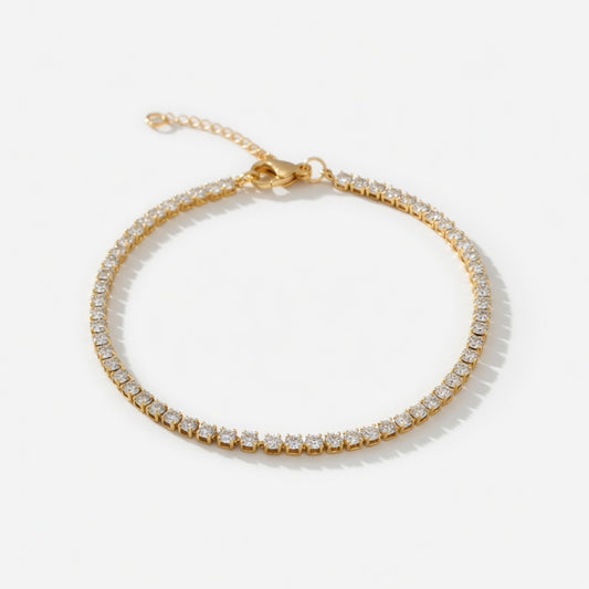 Inez - Tennisarmband med stenar