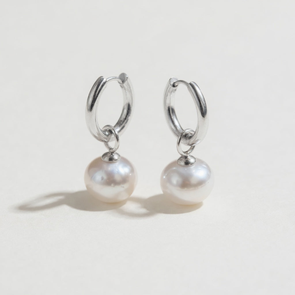 Pearly - Vintageinspirerade pärlörhängen