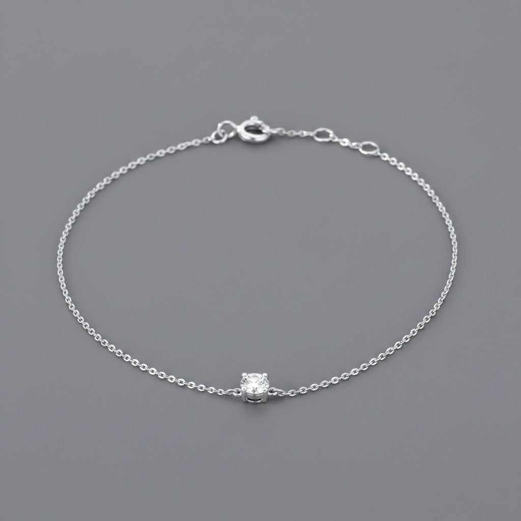 Wilma - Armband med liten sten