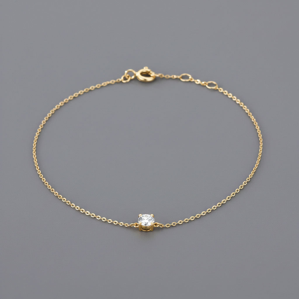 Wilma - Armband med liten sten