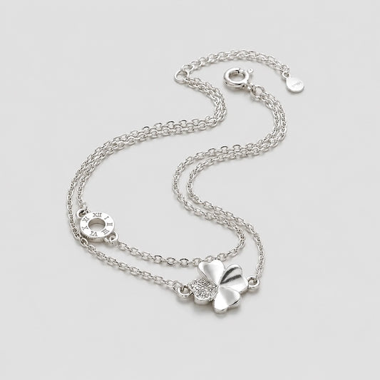 Wishleaf - Armband med fyrklöver