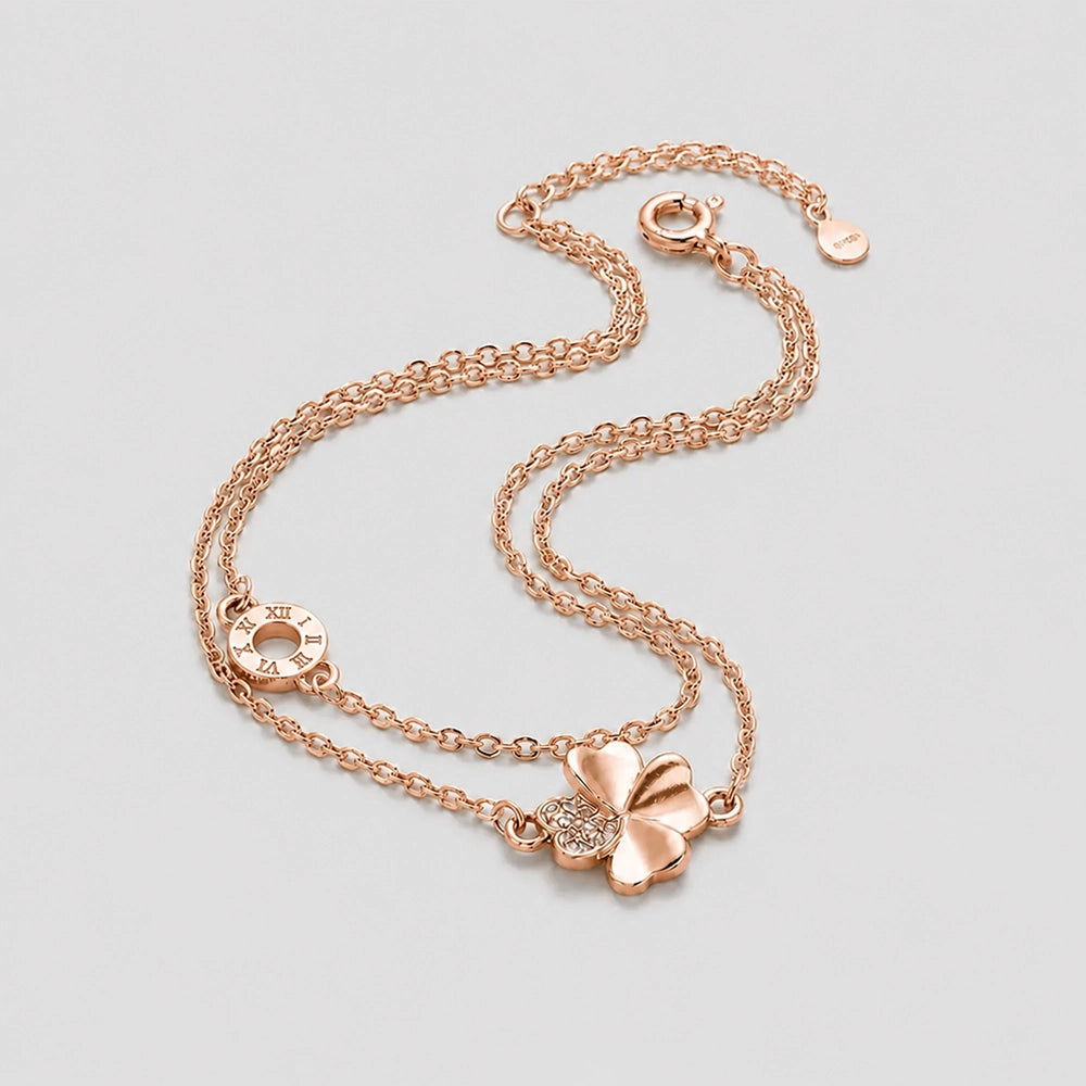 Wishleaf - Armband med fyrklöver