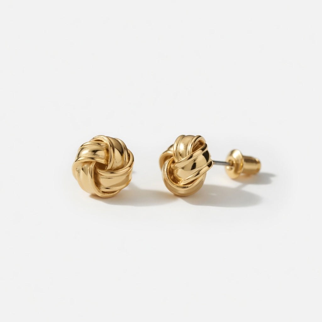 Lyra – Tidlösa studs med knutdetalj