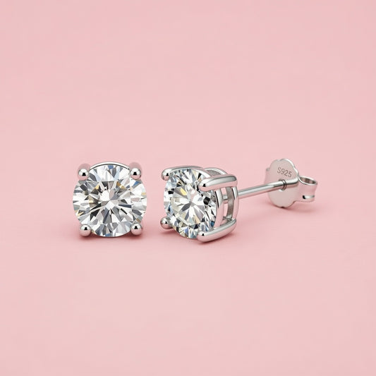 Blenda - Studs med färgglad sten