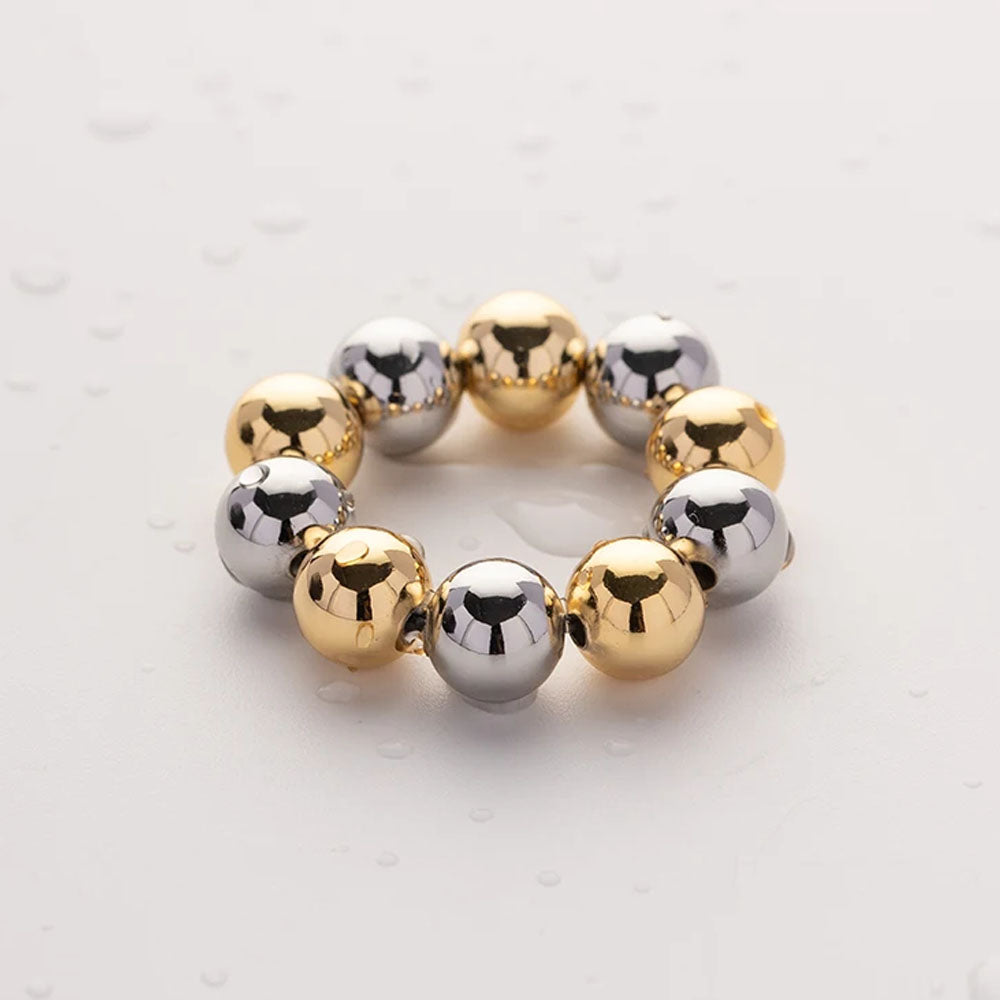 Beads - Elastisk ring med kulor