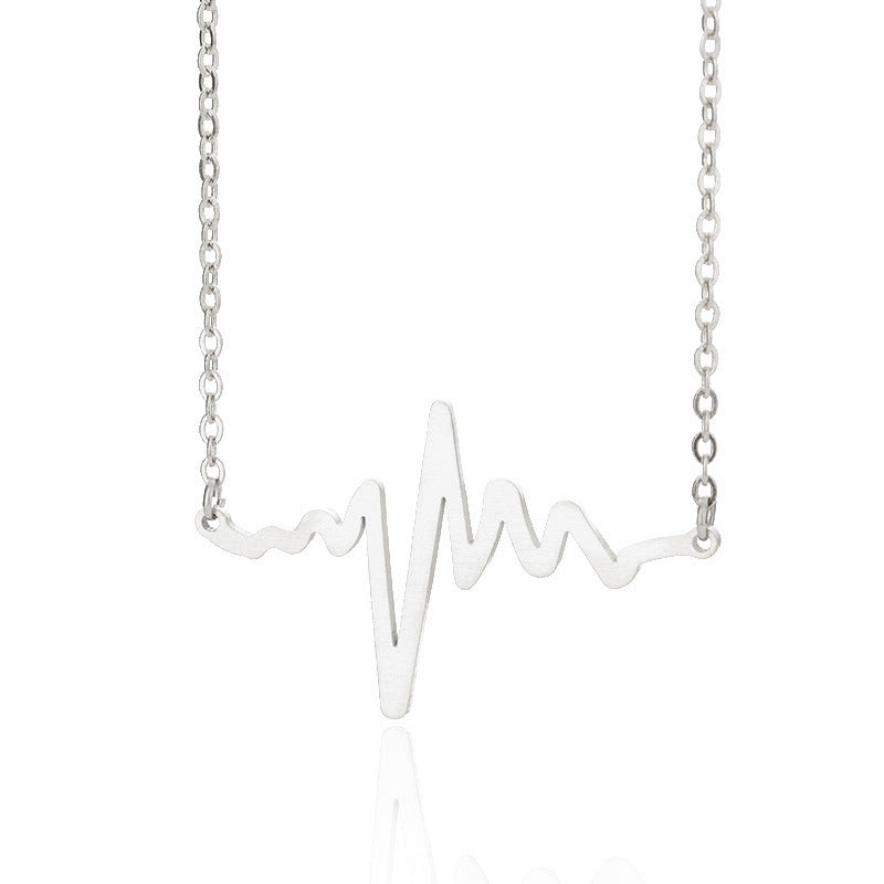 Beat - Halsband med EKG-design