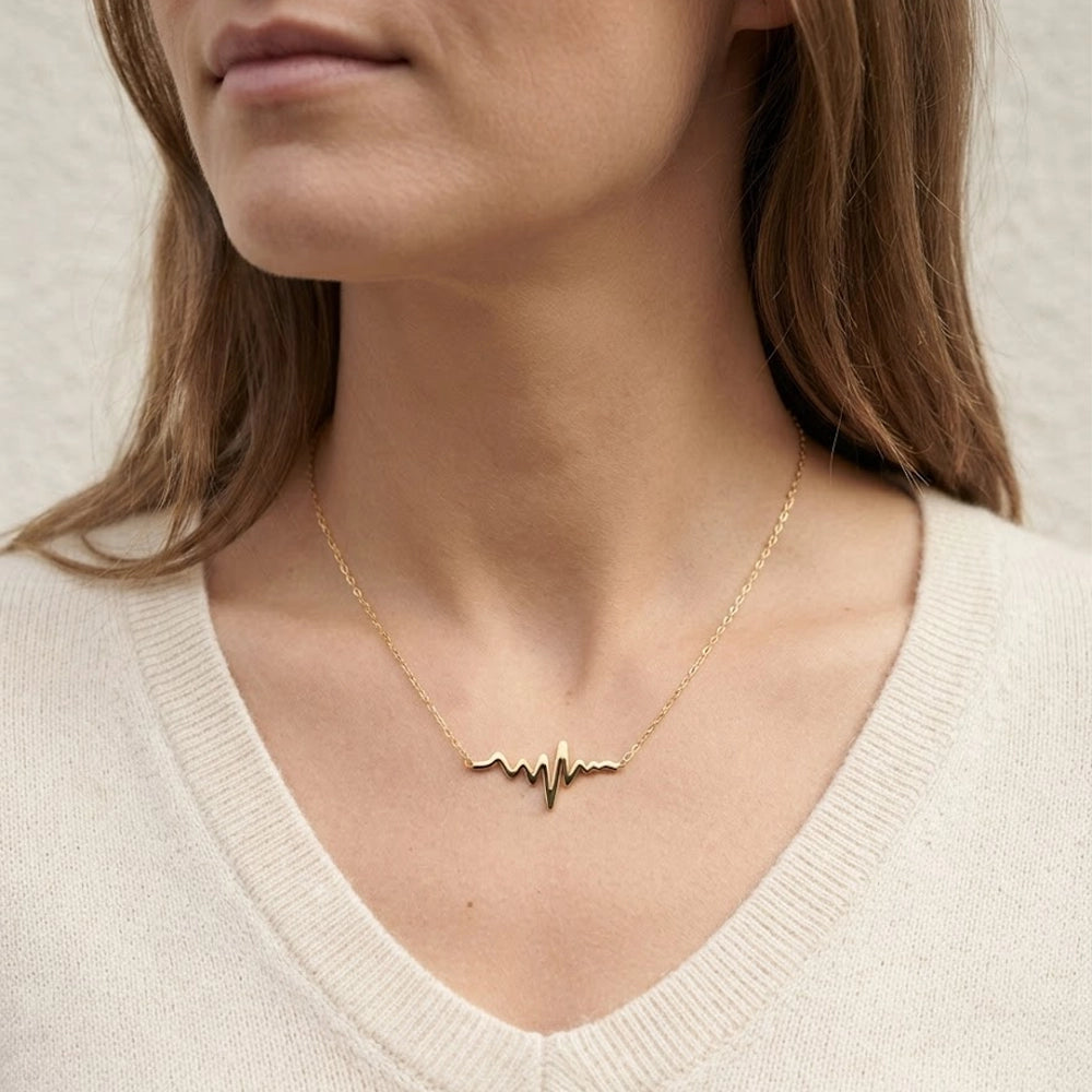 Beat – Halsband med EKG - kurva