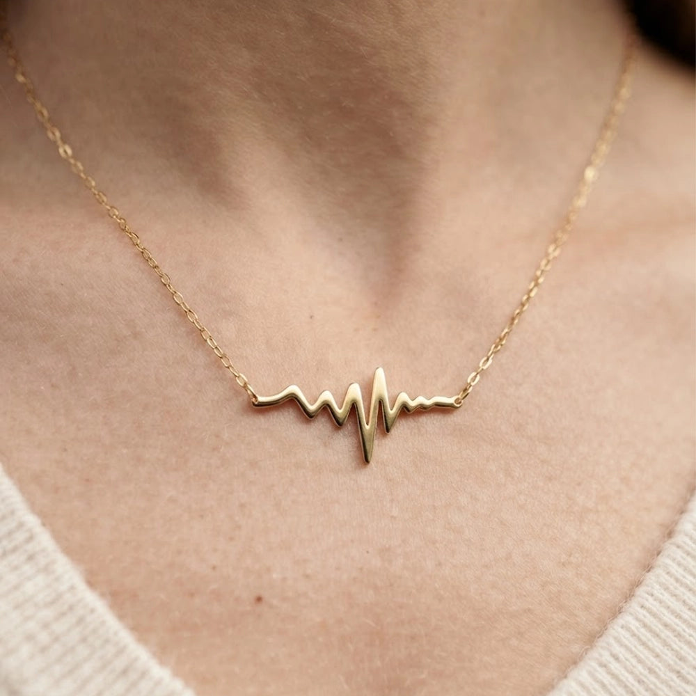 Beat – Halsband med EKG - kurva