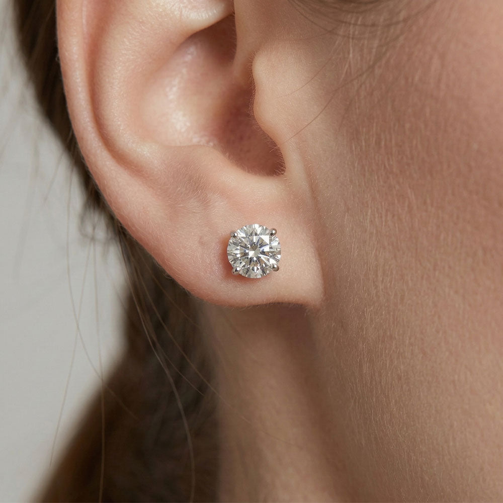 Blenda - Studs med färgglad sten