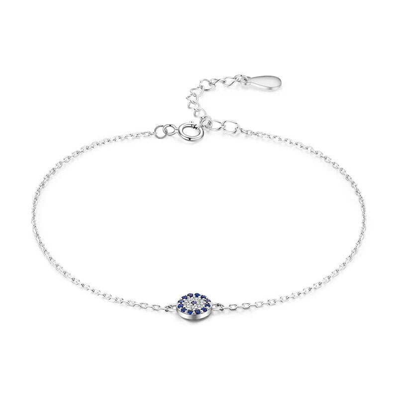 Blue Eyes - Armband med blå stenar