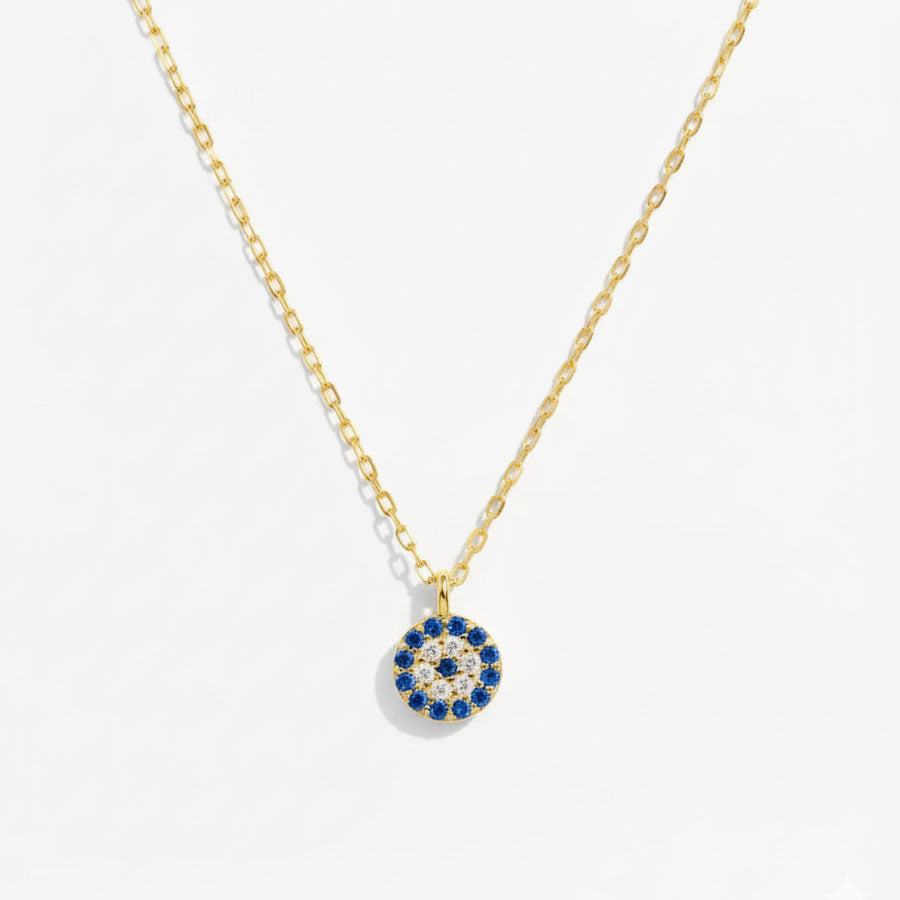 Blue Eyes - Halsband med blå stenar