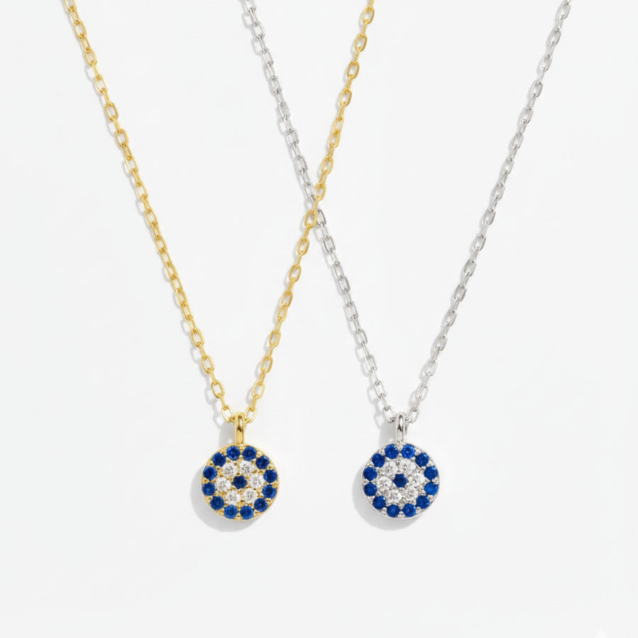 Blue Eyes - Halsband med blå stenar