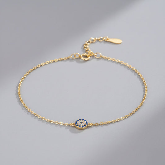 Blue Eyes - Armband med blå stenar