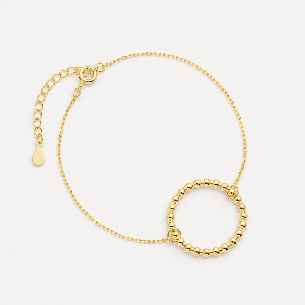 Bonnie - Armband med ringdetalj
