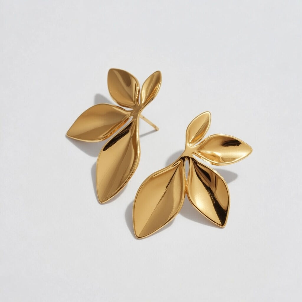Eden - Statement studs i bladform