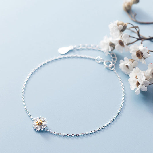 Daisy Flower - Armband med tusensköna