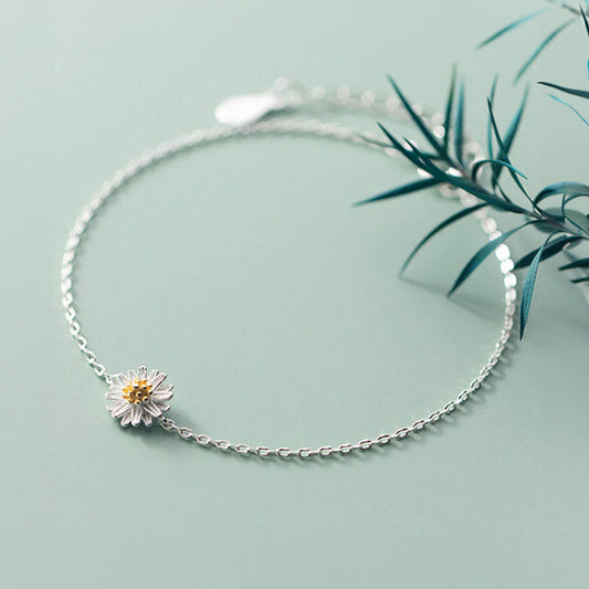 Daisy Flower - Armband med tusensköna