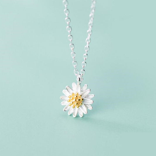 Daisy Flower - Halsband med tusensköna