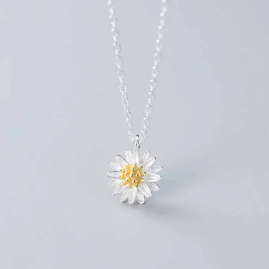 Daisy Flower - Halsband med tusensköna