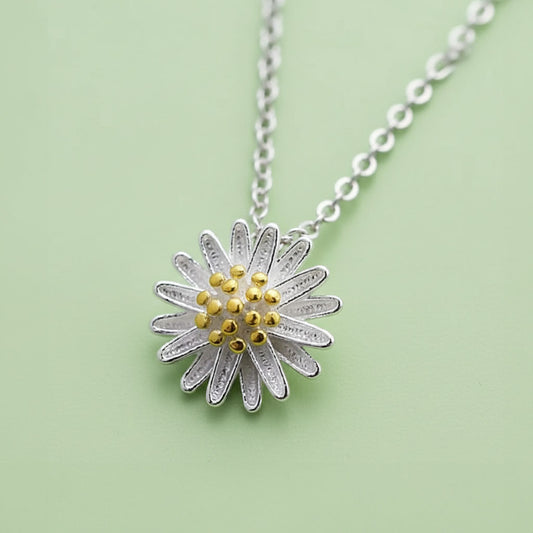 Daisy Flower - Halsband med tusensköna