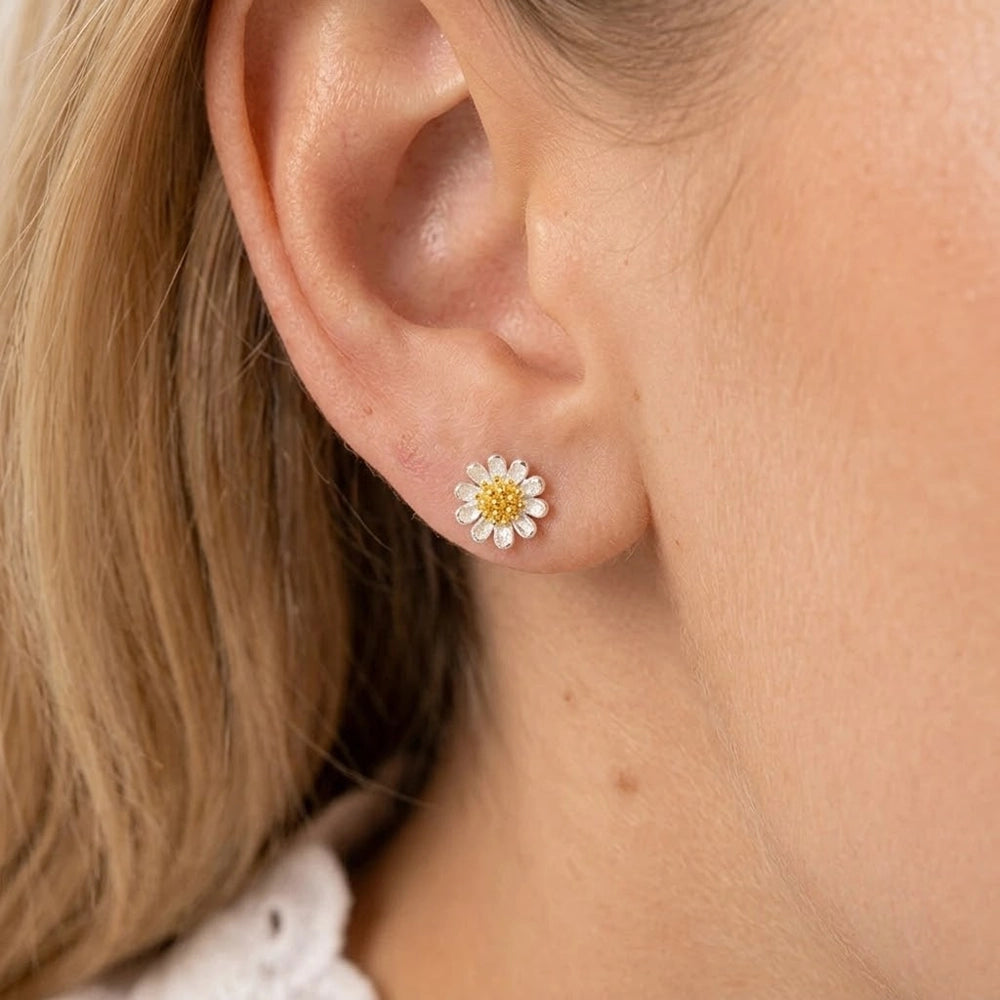 Daisy Flower - Studs med tusensköna och skruvplopp