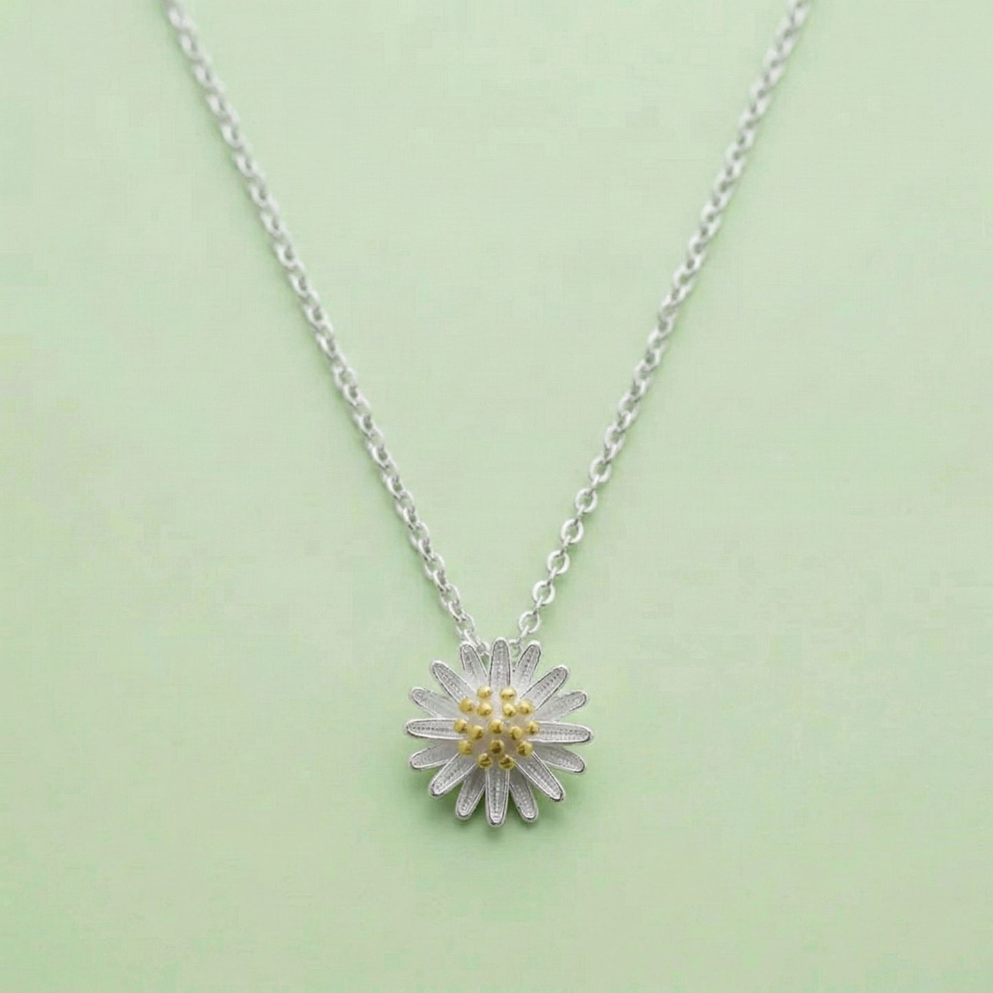 Daisy Flower - Halsband med tusensköna