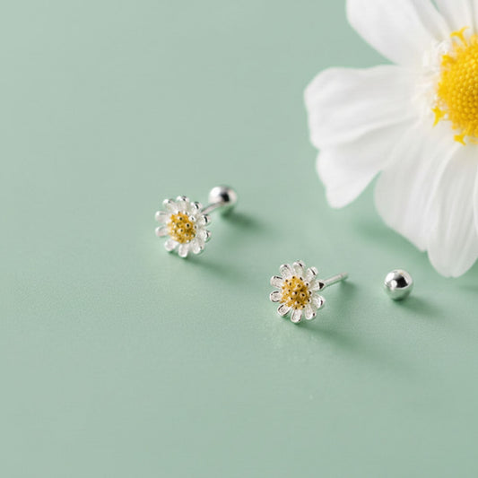 Daisy Flower - Studs med tusensköna och skruvplopp