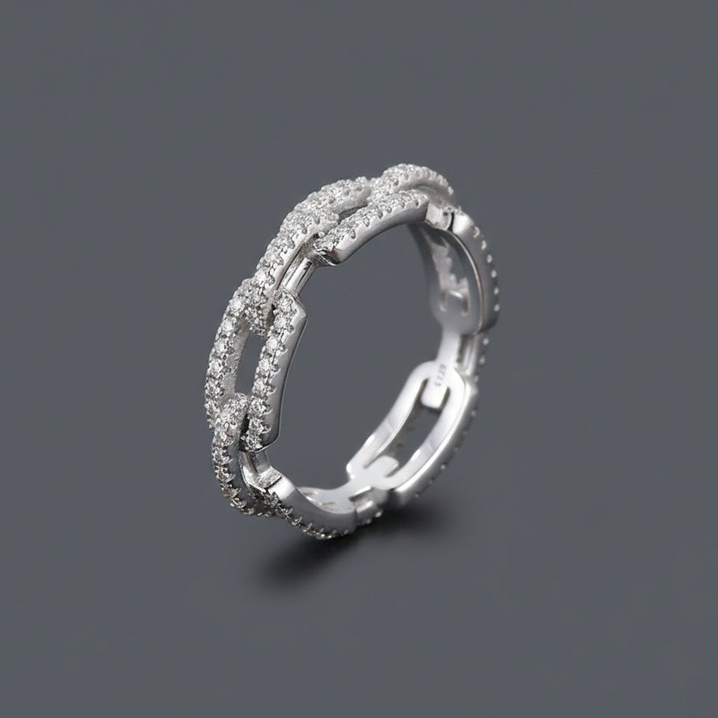 Dazzling Links - Kedjering med stenar