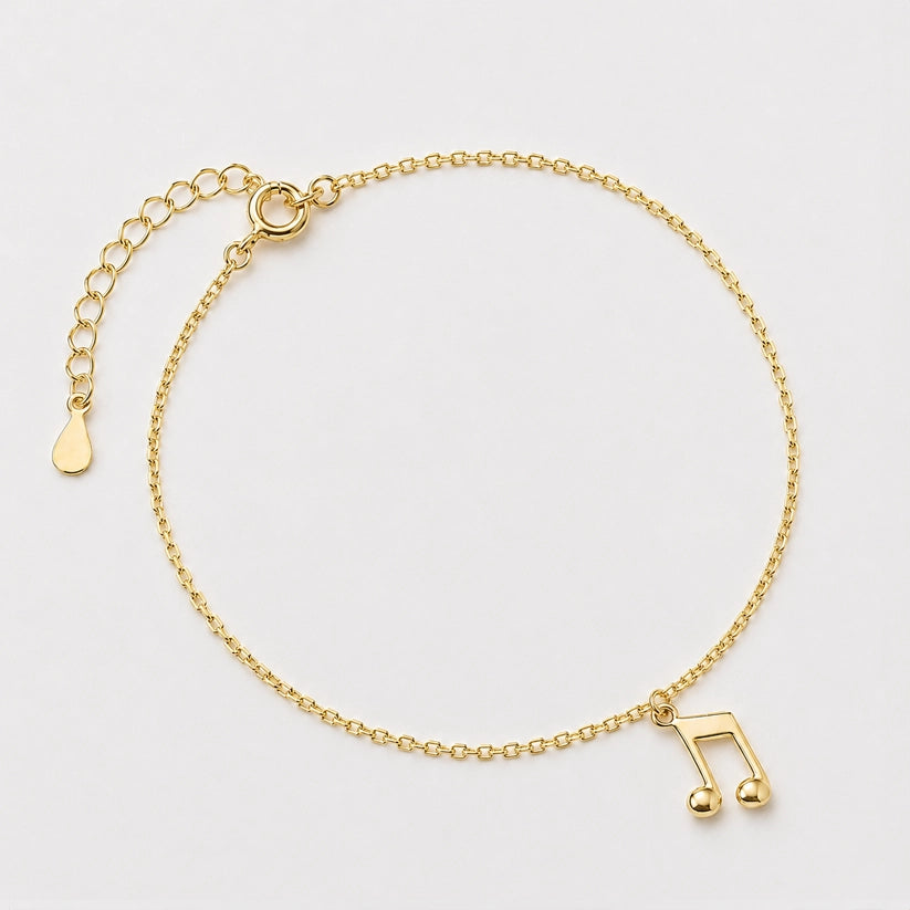 Decibelle - Armband med nothänge