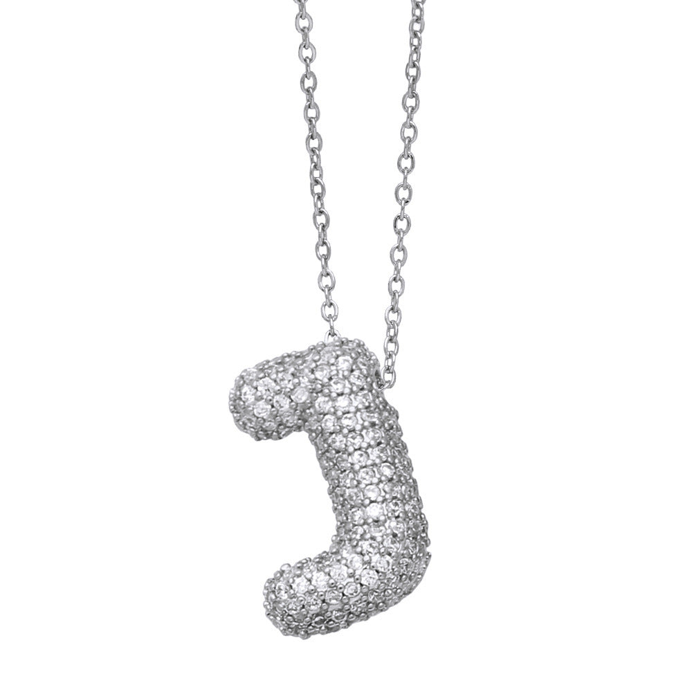 Luxe Initials - Halsband med chunky bokstavsdesign
