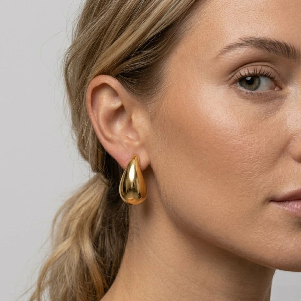 Ebba - Örhängen med droppform
