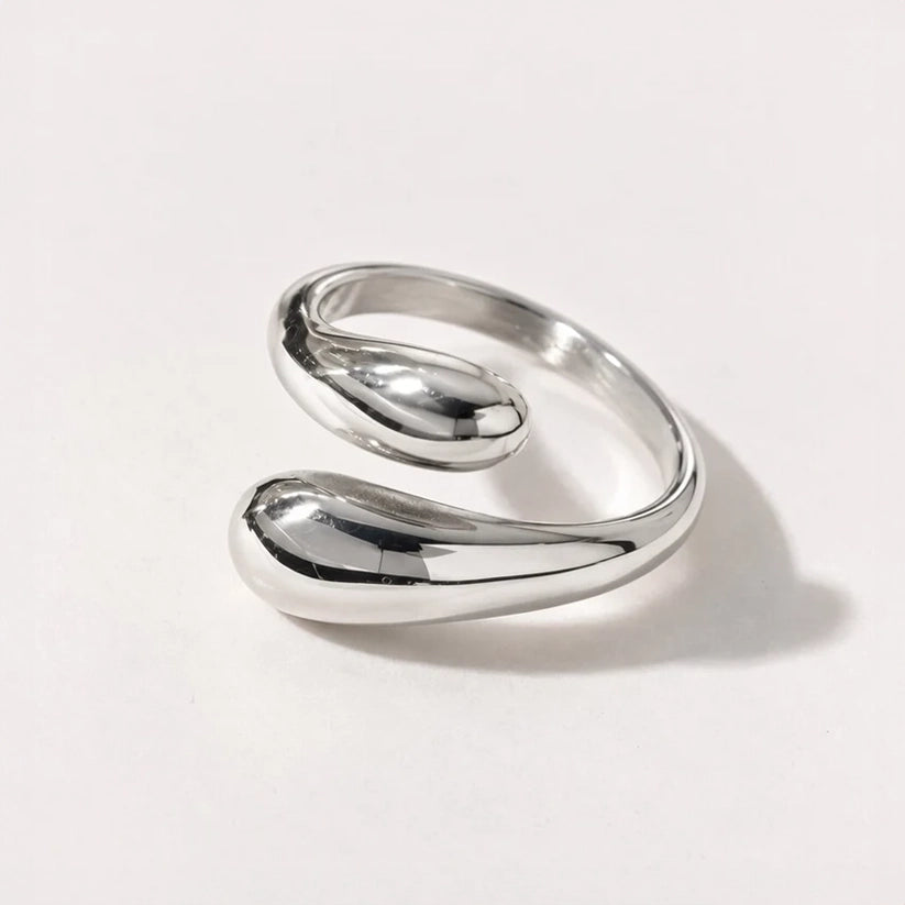 Eclipse – Justerbar ring med droppform