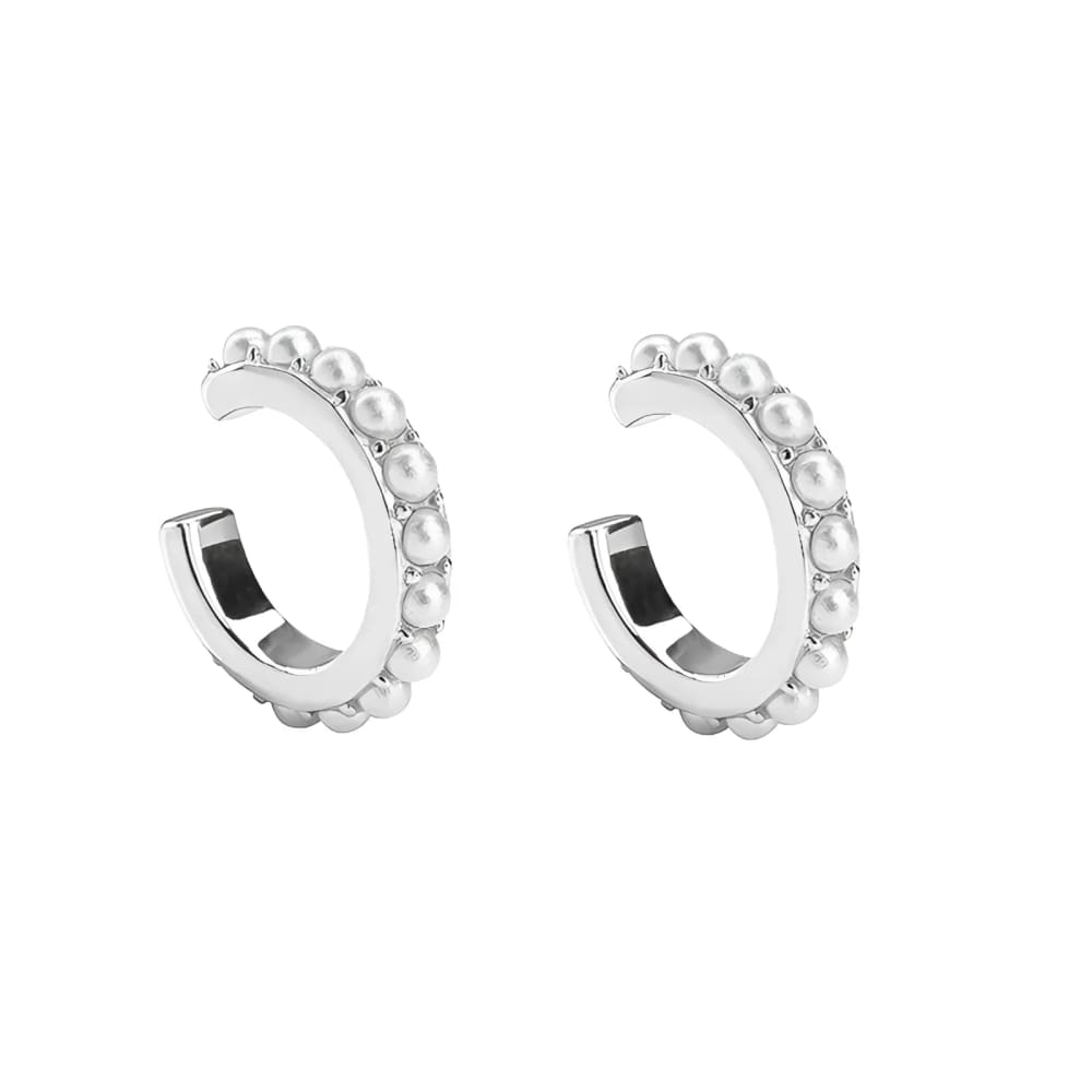 Eleonore - Tvåpack earcuffs med pärlor