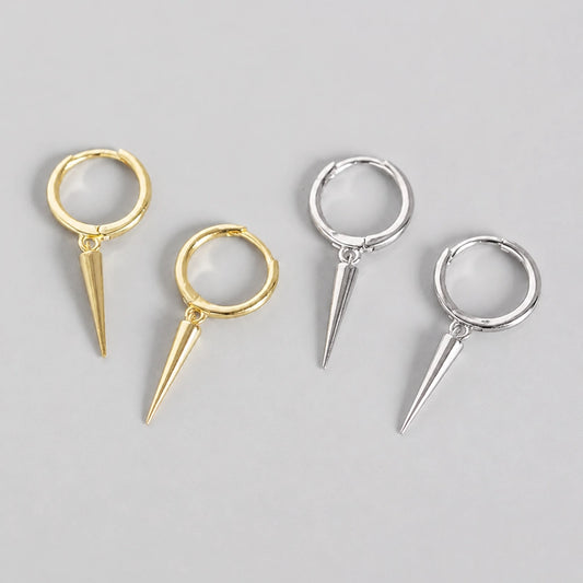 Elise - Hoops med spikdesign