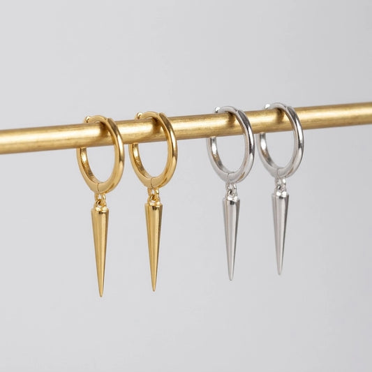 Elise – Hoops med spikdesign