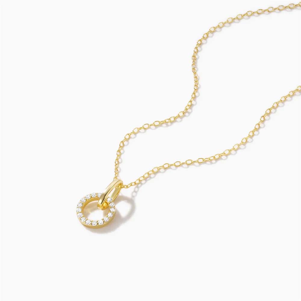 Elowen – Halsband med cirkelberlock