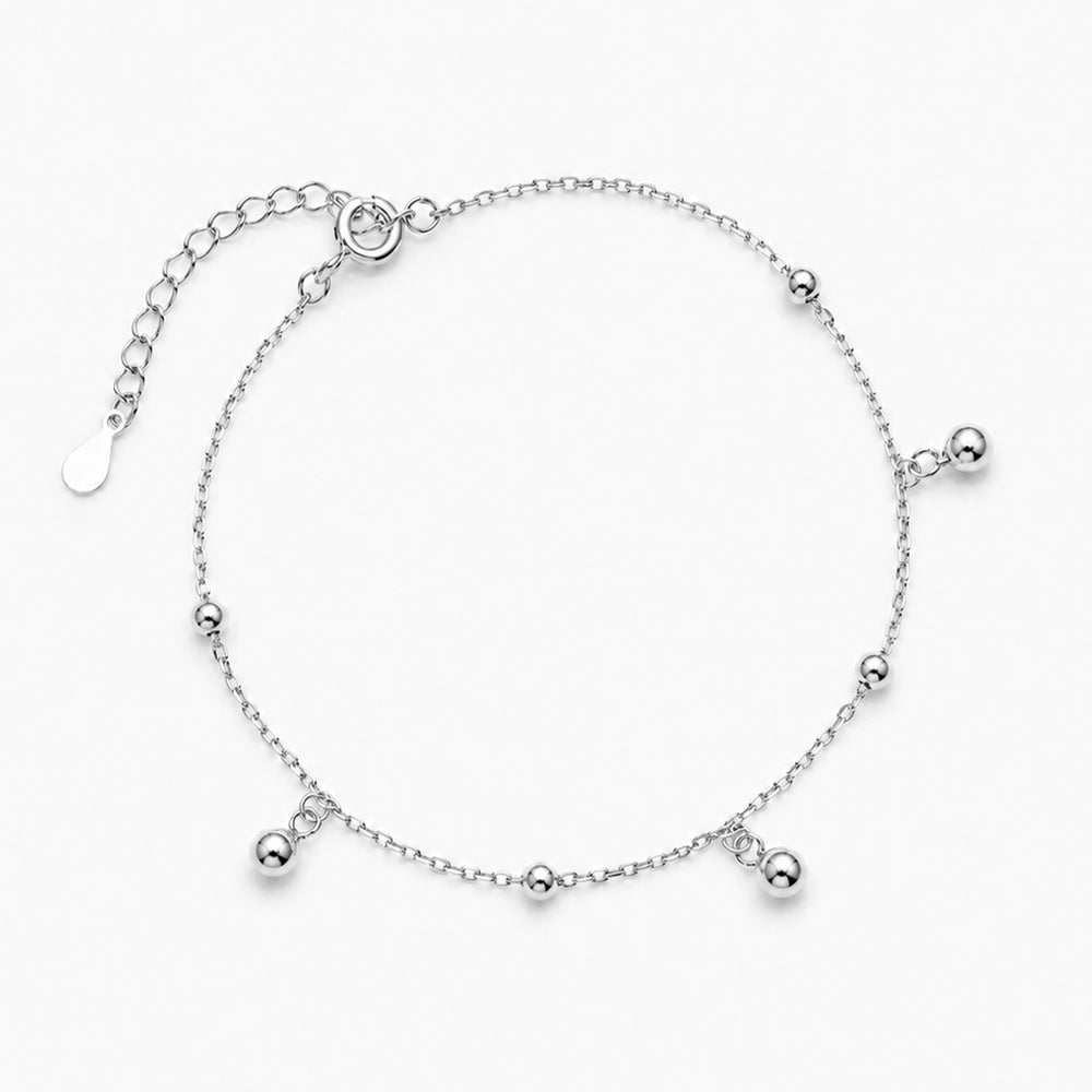 Elvie - Tunt armband med runda detaljer
