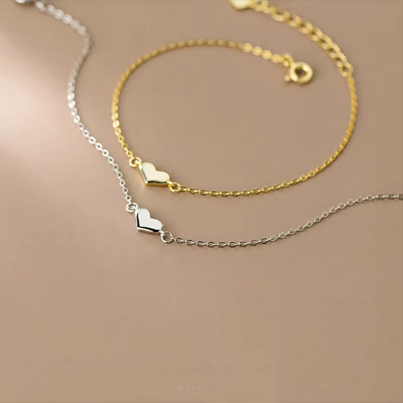 Esmeralda - Armband med litet hjärta