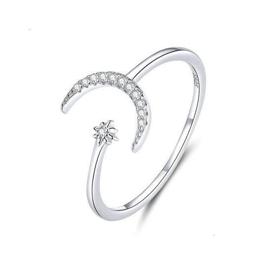 Estella - Justerbar ring med kosmiskt motiv
